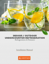 Hestan Outdoor Refrigeration Products User manual