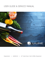 U-Line UHDE215-SS03A User guide