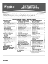 Whirlpool WRX988SIBH User manual