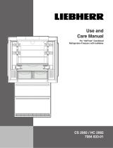 Liebherr CS2082 Owner's manual