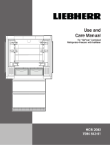 Liebherr HCB2082 Owner's manual