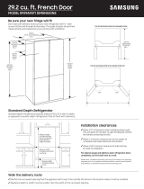 Samsung RF29A9071SR Installation guide