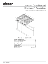 Dacor HRTP366S/NG User guide