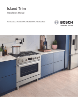 Bosch HEZ8ZZ36UC Installation guide
