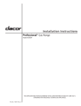 Dacor HGR30PSNG Installation guide