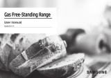 Samsung Gas Slide-in Range NX60T8111 User manual