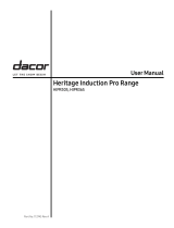Dacor HIPR30S User manual