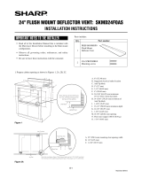 Sharp SMD2470ASY Installation guide