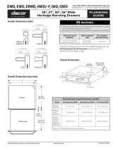 Dacor HWD27PS User guide
