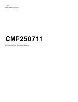 Gaggenau CMP250711 User guide