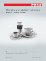 Miele Appliances CVA6805OB Installation guide