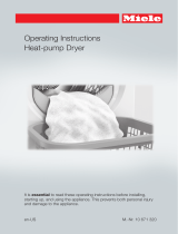 Miele 10666280 Operating instructions