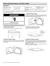 Maytag MED6200KW Installation guide