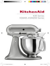 KitchenAid K45 Series 4.5 Qurts Tilt Head Stand Mixer User manual