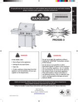 NAPOLEON PRO500-3 Owner's manual