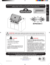 NAPOLEON BIPRO500RBPSS-3 Owner's manual