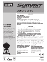 Weber 18501101 Owner's manual