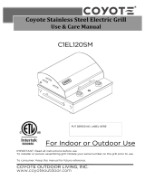 Coyote Outdoor Living C1EL120SM User manual