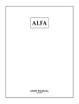 Alfa Network CUPOLINO 70 User manual