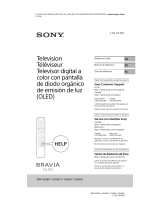 Sony XBR55A8H User guide