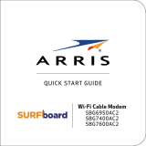Arris Wi-Fi Cable Modem SBG6950AC2/SBG7400AC2/SBG7600AC2 User manual