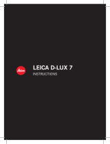 Leica D-Lux 7 Operating instructions