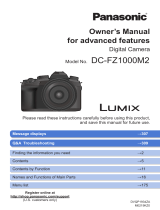 Panasonic DC-FZ1000M2 Owner's manual