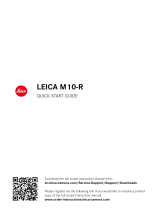 Leica M10-R Quick start guide