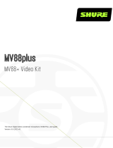 Shure MV88+DIG-VIDKIT User manual