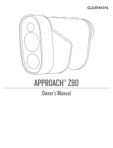 Garmin Approach® Z80 Owner's manual