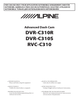 Alpine DVR-C310R Owner's manual