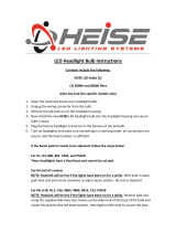 Metra HE-H7LED Installation guide