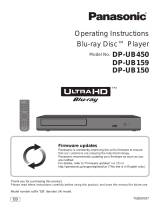 Panasonic DP-UB150GNK User manual