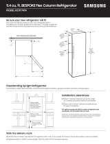 Samsung RZ11T747441/AA Installation guide