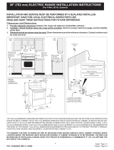 Frigidaire FPEF3077QF Installation guide