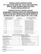 Whirlpool WOS72EC7HS Installation guide