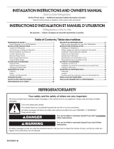 Whirlpool MSB26C6MDE Installation guide