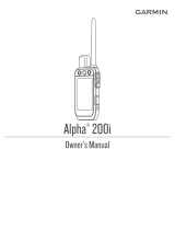 Garmin Alpha 200i/T5-paket for hundsparning Owner's manual