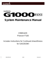 Garmin Embraer Prodigy 100 NXI Owner's manual
