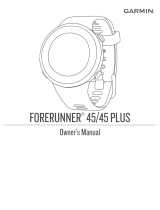 Garmin Forerunner45 Plus Owner's manual