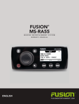 Garmin Fusion MS-RA55, Marine Stereo Owner's manual