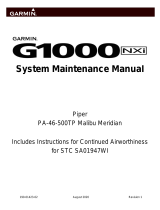 Garmin G1000 Nxi - Piper PA-46 Meridian Owner's manual