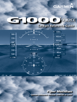 Garmin G1000 Nxi - Piper PA-46 Meridian Reference guide