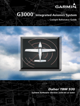 Garmin G3000 - Socata TBM 930 Reference guide