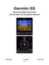 Garmin G5 Certified User manual