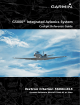 Garmin G5000® for Citation Excel and Citation XLS Reference guide