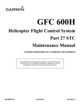 Garmin GFC 600H Flight Control System Owner's manual