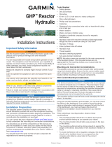 Garmin GHP Reactor™ Hydraulic Autopilot Installation guide