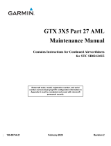 Garmin GTX 345 Owner's manual