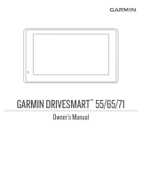 Garmin DRIVESMART 65 Owner's manual